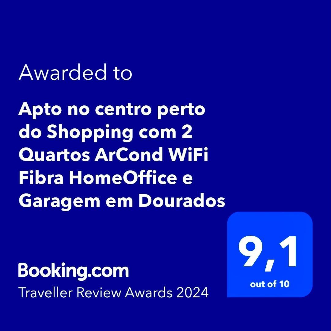 Apto No Centro Perto Do Shopping Com 2 Quartos De Casal Arcond Wifi Fibra Homeoffice E Garagem Em דוראדוס מראה חיצוני תמונה